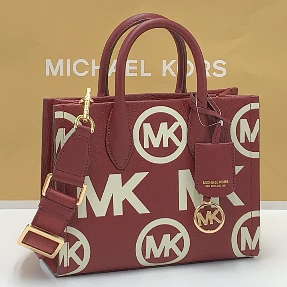 MICHAEL KORS
Mirella Small Logo Embossed Pebbled Leather Crossbody
DK CHERRY
NWT - Picture 2 of 16